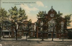 Methodist Episcopal Church, South Washington Street Postcard