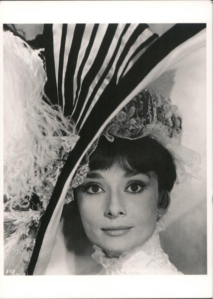 Audrey Hepburn Actresses Postcard