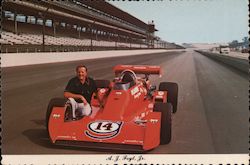 A.J. Foyt Jr. Postcard