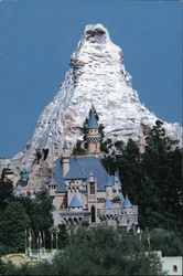 Matterhorn and Sleeping Beauty Castle Anaheim, CA Disney Postcard Postcard Postcard