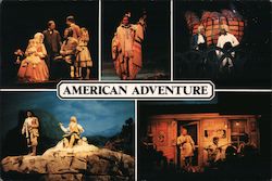 American Adventure Disney Postcard Postcard Postcard