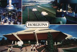 Horizons - Epcot Center Disney Postcard Postcard Postcard