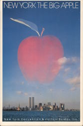 The Big Apple, New York Convention & Visitors Bureau Inc. Postcard Postcard Postcard