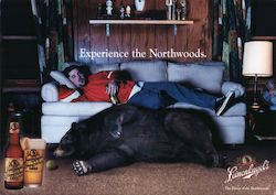 Leinenkugel's Honey Weiss - Sleeping Bear Breweriana Postcard Postcard Postcard