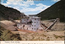 Yankee Ford Dredge Postcard