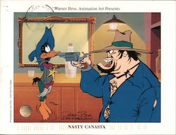 Warner Bros. Animation Art Presents Nasty Canasta Cartoons Postcard Postcard Postcard