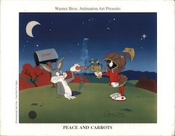 Warner Bros. Animation Art Presents Peace and Carrots Postcard