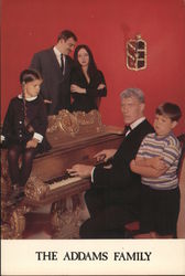 The Addams Family Actors Postcard Postcard Postcard