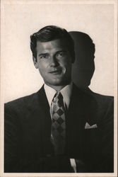 Roger Moore Postcard