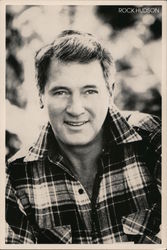 Rock Hudson, Beverly Hills 1980 Actors Postcard Postcard Postcard