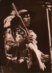 Jimi Hendrix Postcard