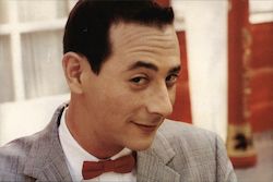 Pee Wee Herman Postcard