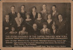 The Studio Ensemble of the Capitol Theatre Postcard