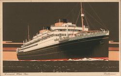 Cunard White Star Britannic Postcard