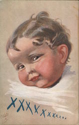 Small child smiling Babies Postcard Postcard Postcard