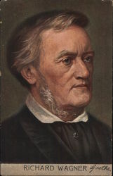 Richard Wagner Composers Postcard Postcard Postcard