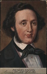 Mendelssohn, Composer Postcard