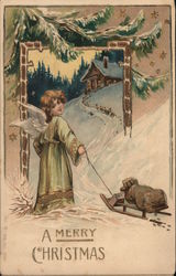 A Merry Christmas Postcard