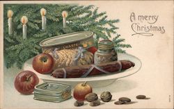 A merry christmas Postcard