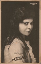 Lottie Pickford In The Diamond From The Sky Photograph Actresses Postcard Postcard Postcard