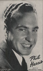 Phil Harris Postcard