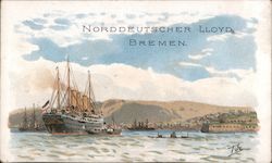 Norddeutscher Lloyd, Bremen Postcard