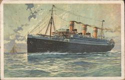 Triple Screw Steamer "Reliance" - United American Lines Inc. Steamers Postcard Postcard Postcard