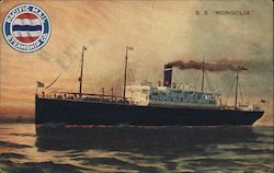 S.S. Mongolia - Pacific Mail Steamship Company Steamers Postcard Postcard Postcard