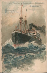 Hamburg-Amerika Line Postcard