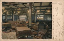 The Smoking Room of the Steamer Kaiserin Auguste Victoria Steamers Postcard Postcard Postcard