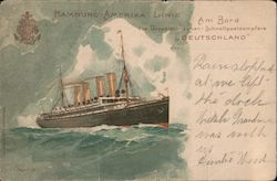 Hamburg - Amerika Linie Postcard