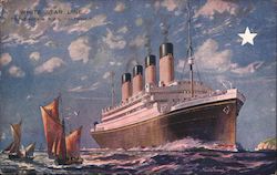 White Star Line: Triple-Screw R.M.S. Olympic Cruise Ships Postcard Postcard Postcard