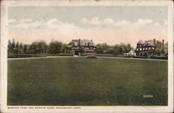 Mariana Park and Barnum Home Bridgeport, CT Postcard Postcard Postcard