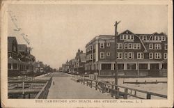 The Cambridge and Beach, 66th Street, L.I. Postcard