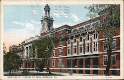 Hospital St. Vincent De Paul Postcard