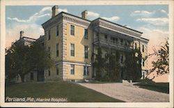 Marine Hospital Postcard