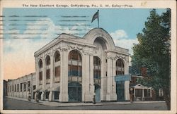 The New Eberhart Garage Gettysburg, PA Postcard Postcard Postcard