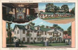 Lady Lafayette, America's Most Unique Hotel Walterboro, SC Postcard Postcard Postcard