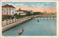 Sea Wall Postcard