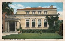 Public Library Postcard