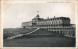 Ocean View Hotel Postcard