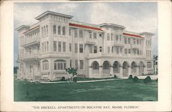 The Brickell Apartments on Biscayne Bay Miami, FL Postcard Postcard Postcard