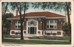 Carnegie Library Postcard