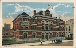 Post Office Utica, NY Postcard Postcard Postcard