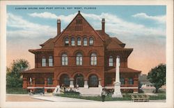 Custom House and Post Office Postcard