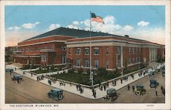 The Auditorium Milwaukee, WI Postcard Postcard Postcard