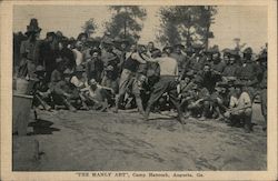 The Manly Art, Camp Hancock Postcard