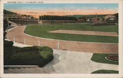 Crocker Field Fitchburg, MA Postcard Postcard Postcard