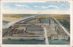 Olds Motor Works Lansing, MI Postcard Postcard Postcard