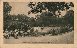 Rock Hill Lodge Lake Mohegan, NY Postcard Postcard Postcard